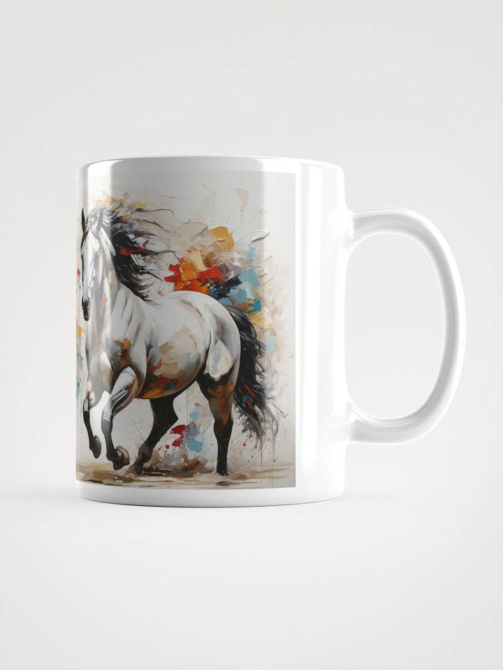 Freedom’s Run Ceramic Horse Mug product image (1)