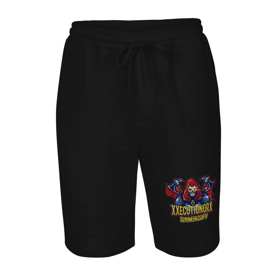 Skeletal Warrior Gaming Emblem Fleece Shorts product image (7)
