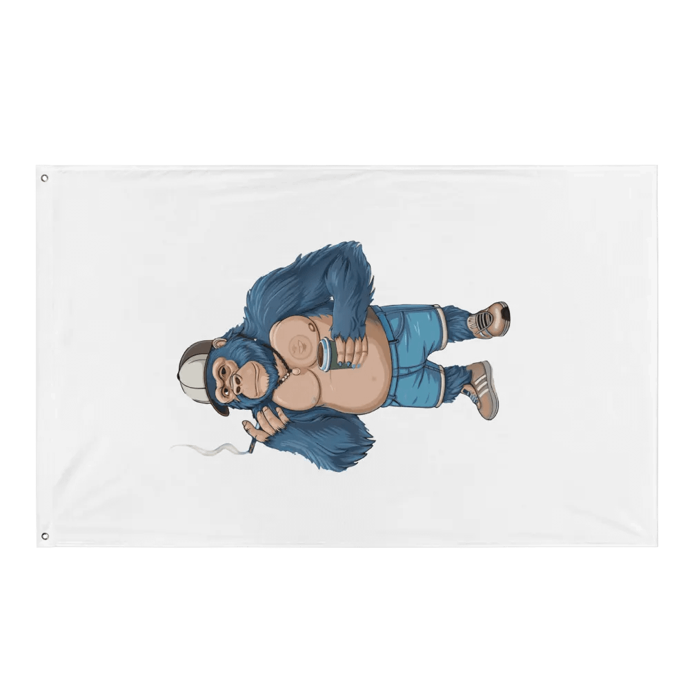 Blue Gorilla Flag product image (1)
