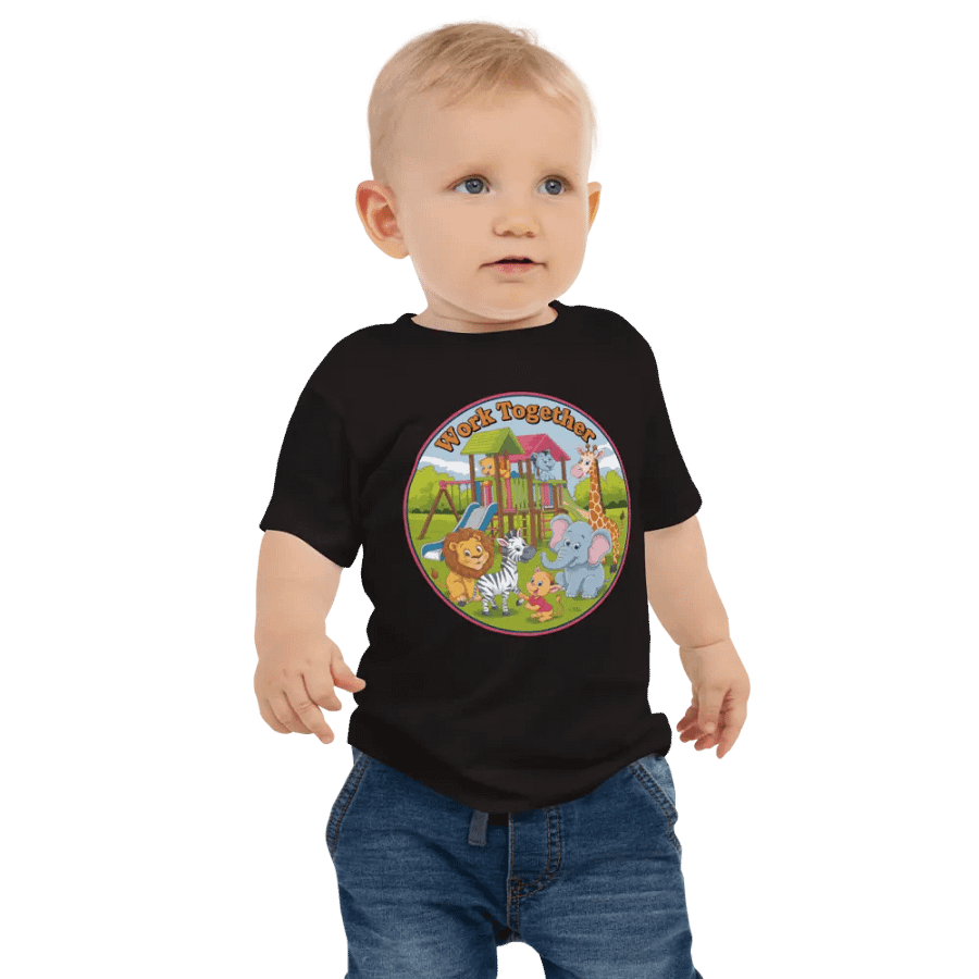 Novelty Work Together Kids Tee product image (1)