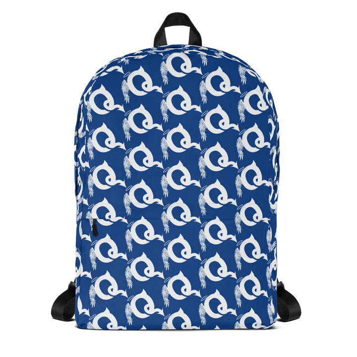Q vs. Evil Q Blue Backpack product image (2)