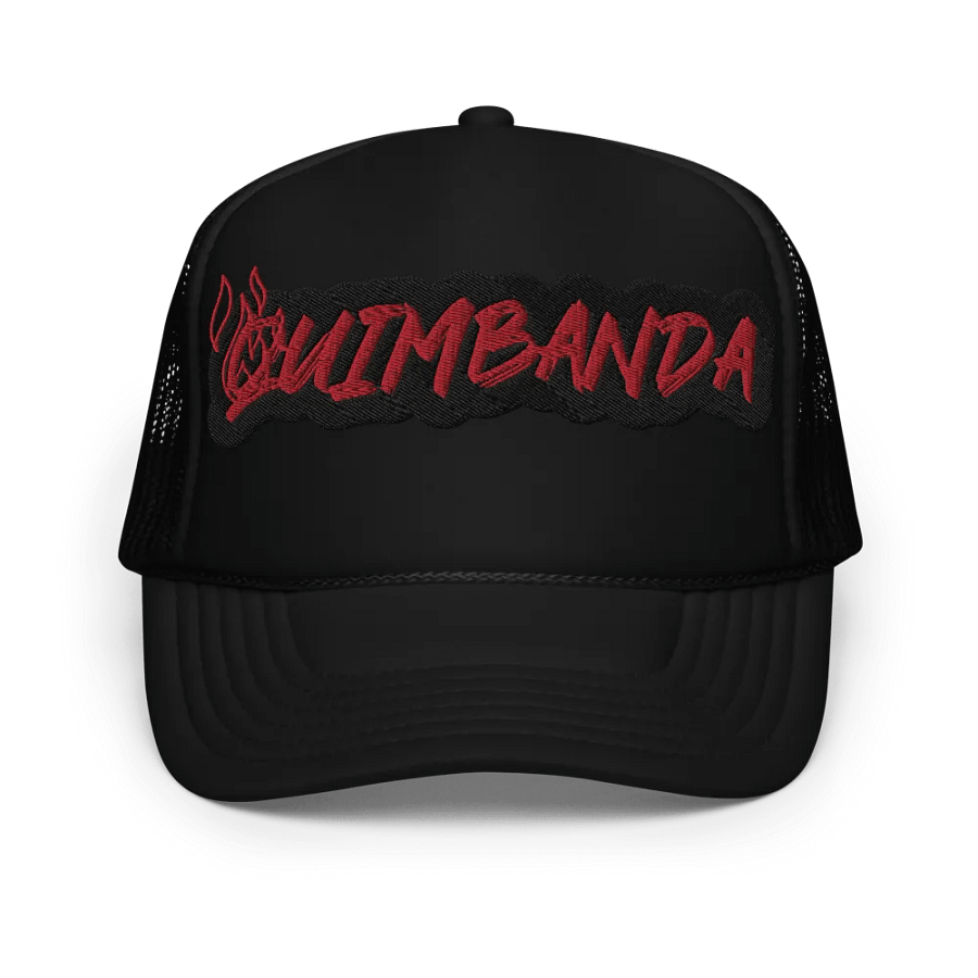 Quimbanda Flames Foam Trucker Hat product image (1)