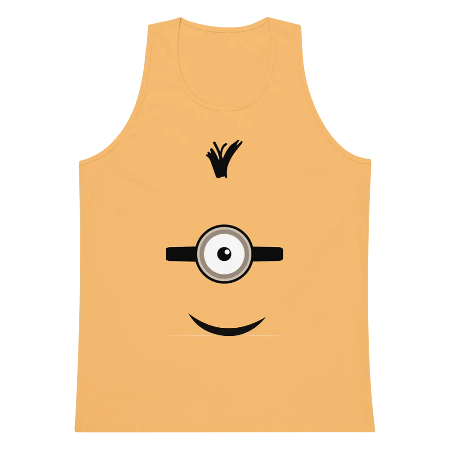 Minions Face Tank Top product image (5)