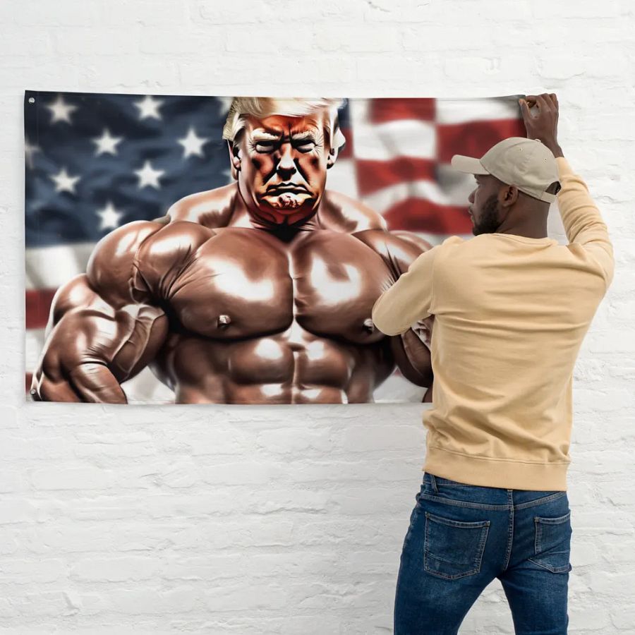 Donald Pump Flag product image (11)