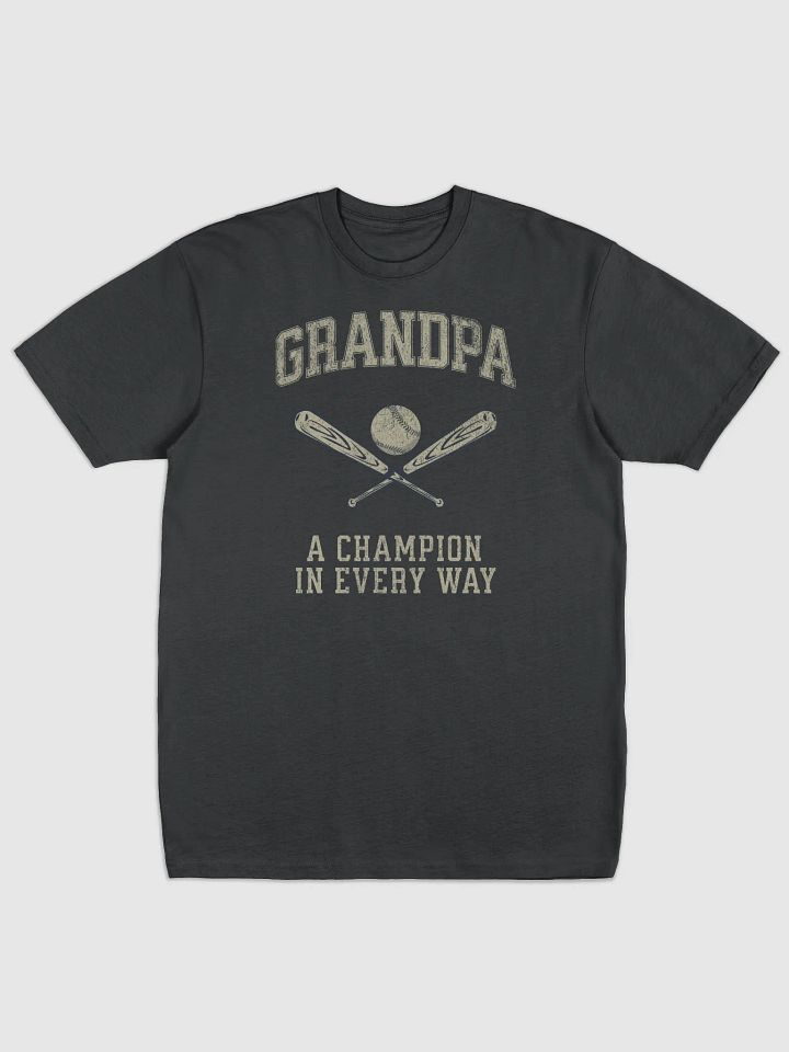 Grandpa Champion Baseball Tee product image (1)