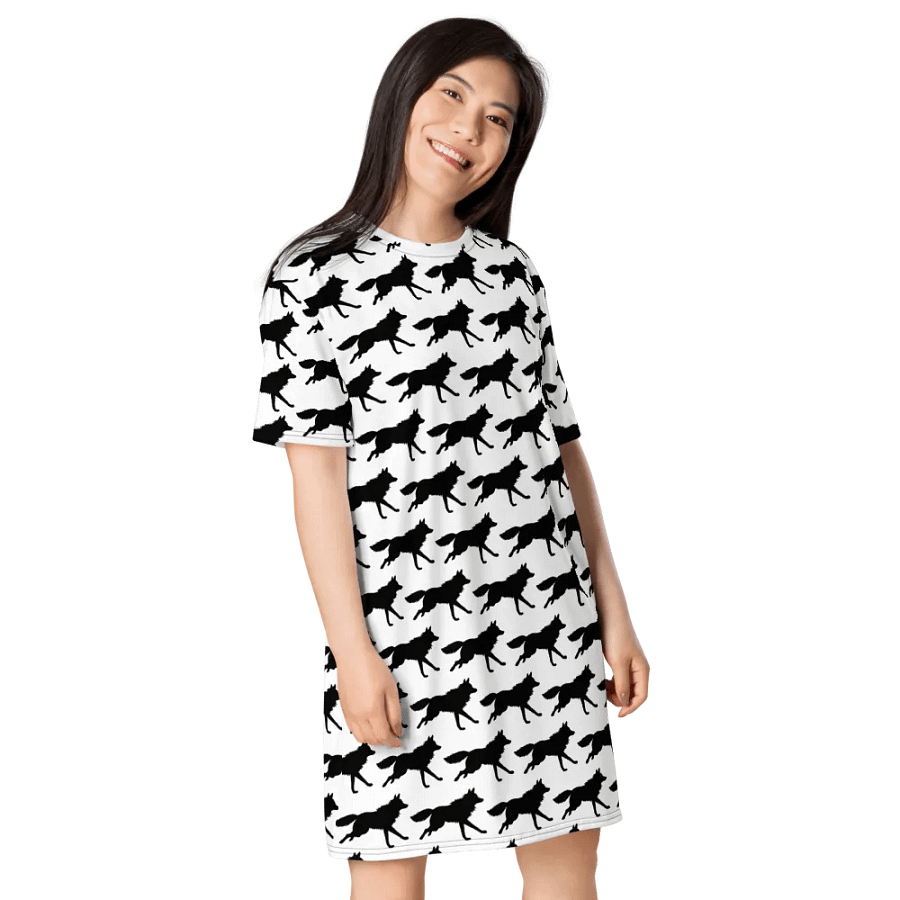 El Lobo All-Over Print T-Shirt Dress product image (5)