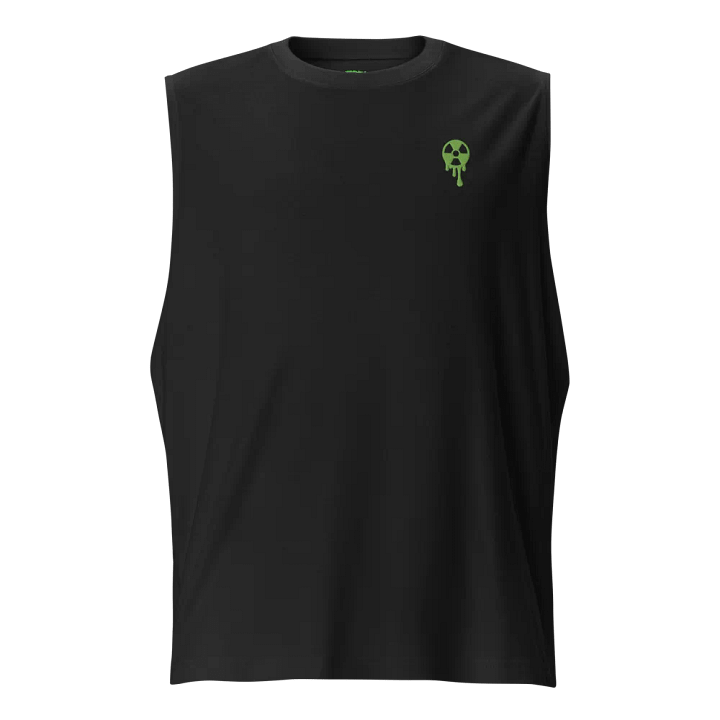 Slimey Logo Muscle Tank Shirt (Embroidered) product image (1)