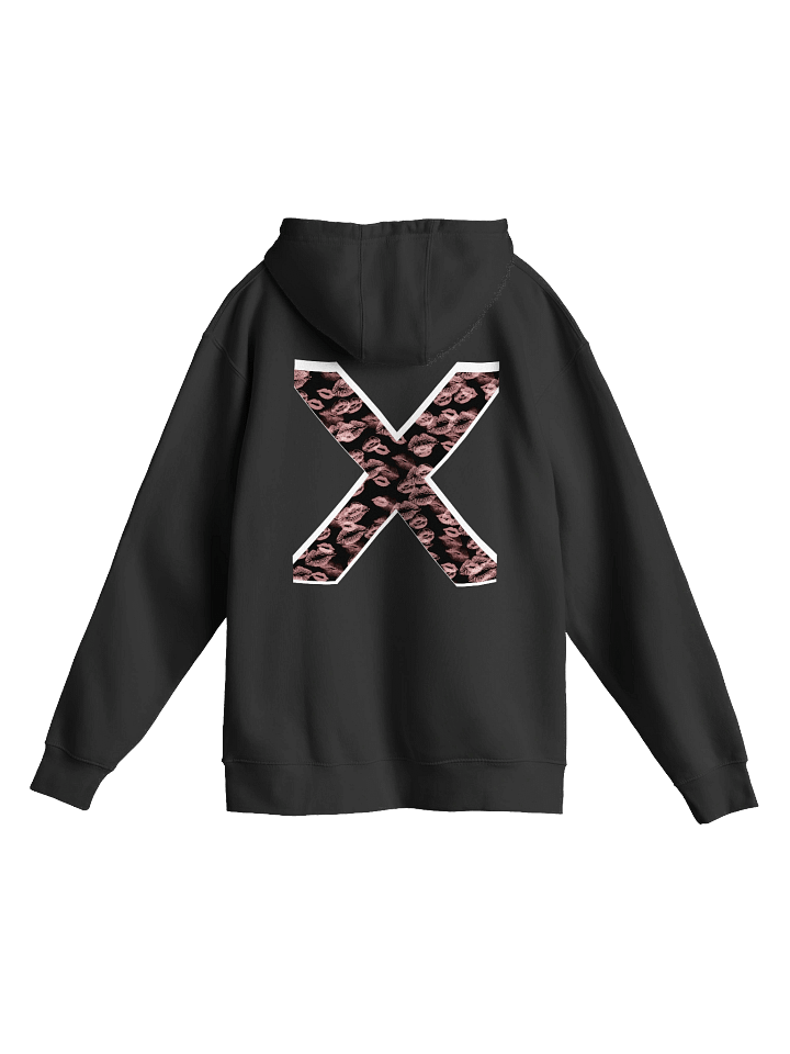Black X Pink Lipstick Kisses | Hoodie product image (15)