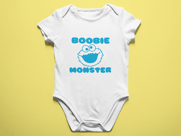 Boobie Monster - Baby Bodysuit Onesies for Boys and Girls product image (1)