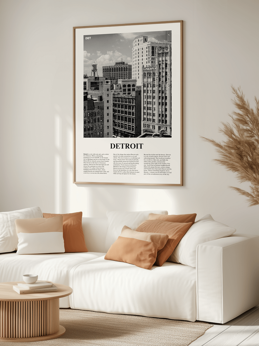 Detroit 03 Newspaper Poster product image (7)
