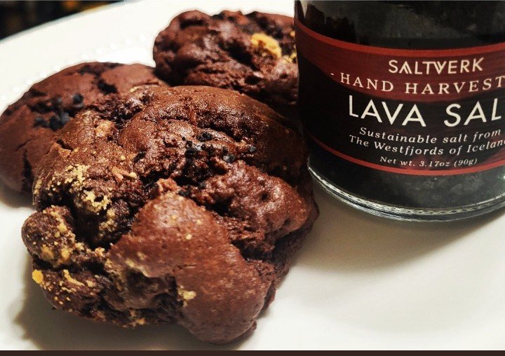 Black Lava Peanut Butter Cup Cookies (DOZEN) product image (1)