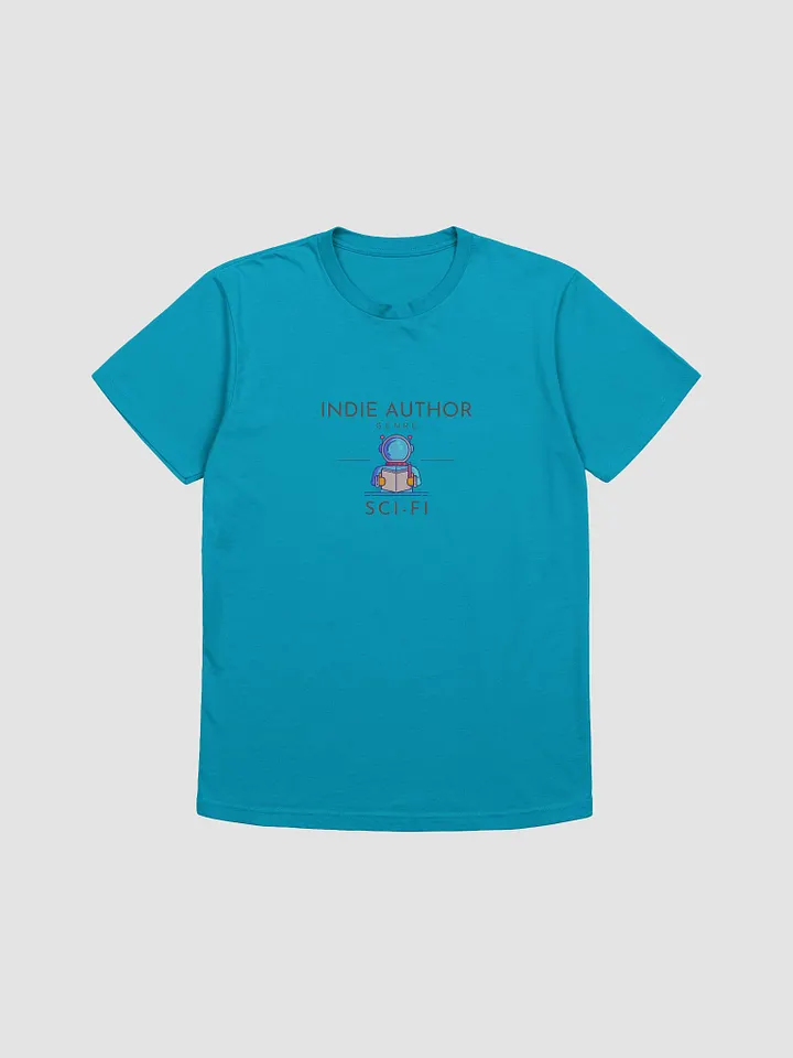 Indie Author Genre Sci-Fi Supersoft turquoise t-shirt product image (1)