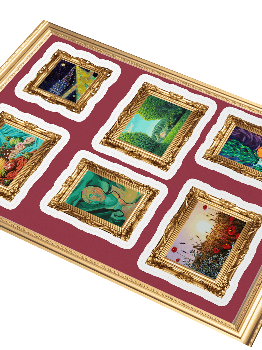 Golden Gallery Collection Sticker Sheet product image (4)