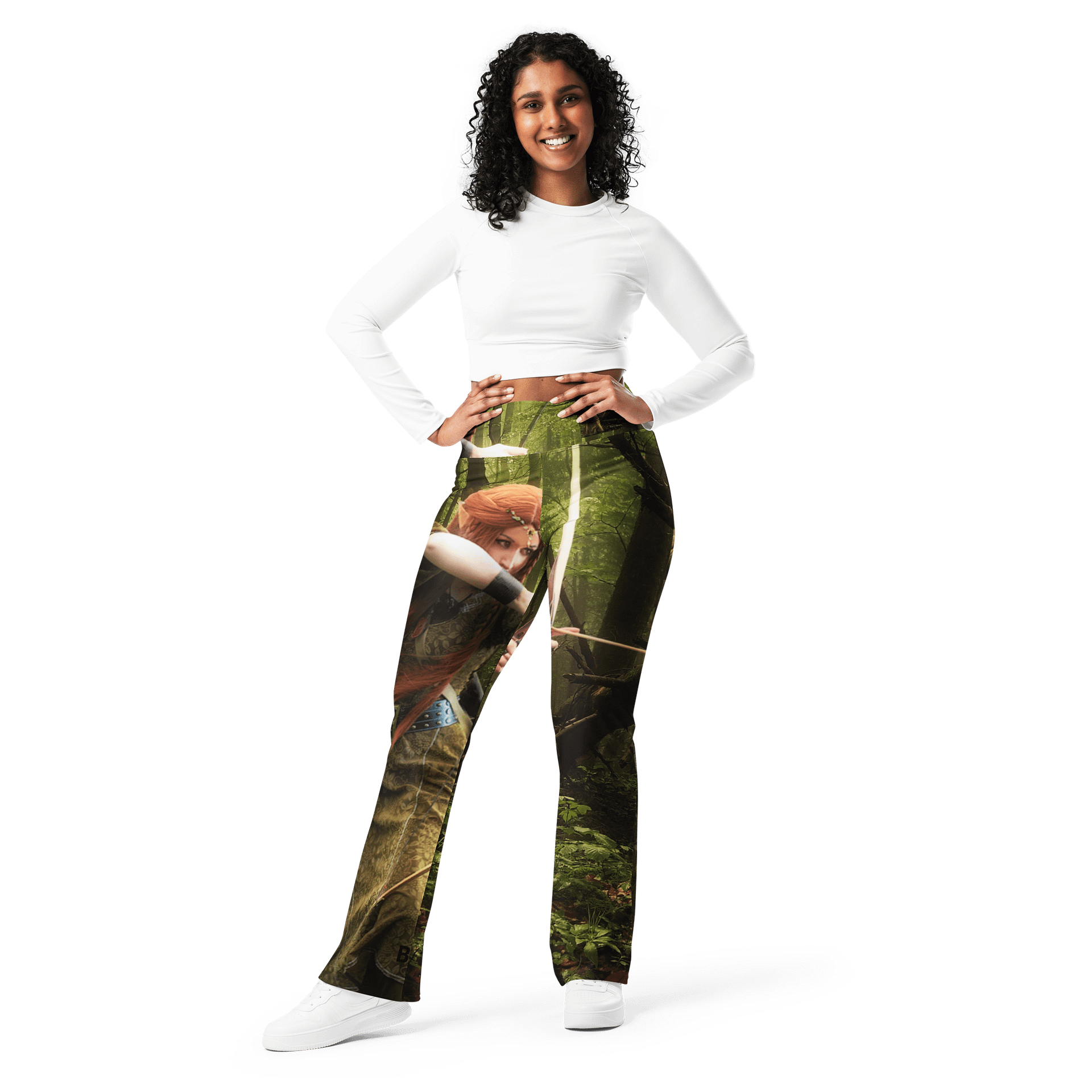 'Elven Stories - Rainhill' Flare Vision Leggings product image (10)