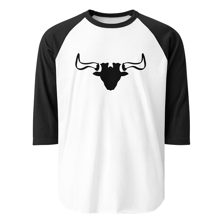 Bull Skull Graphic Long Sleeve T-Shirt product image (1)
