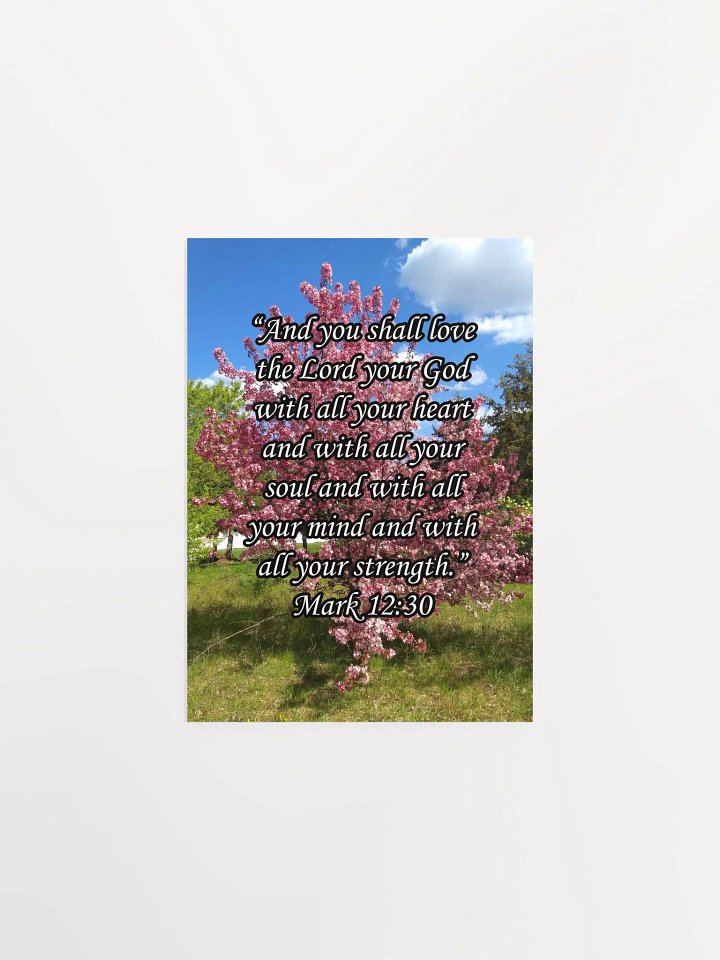 Love the Lord Your God - Print product image (2)