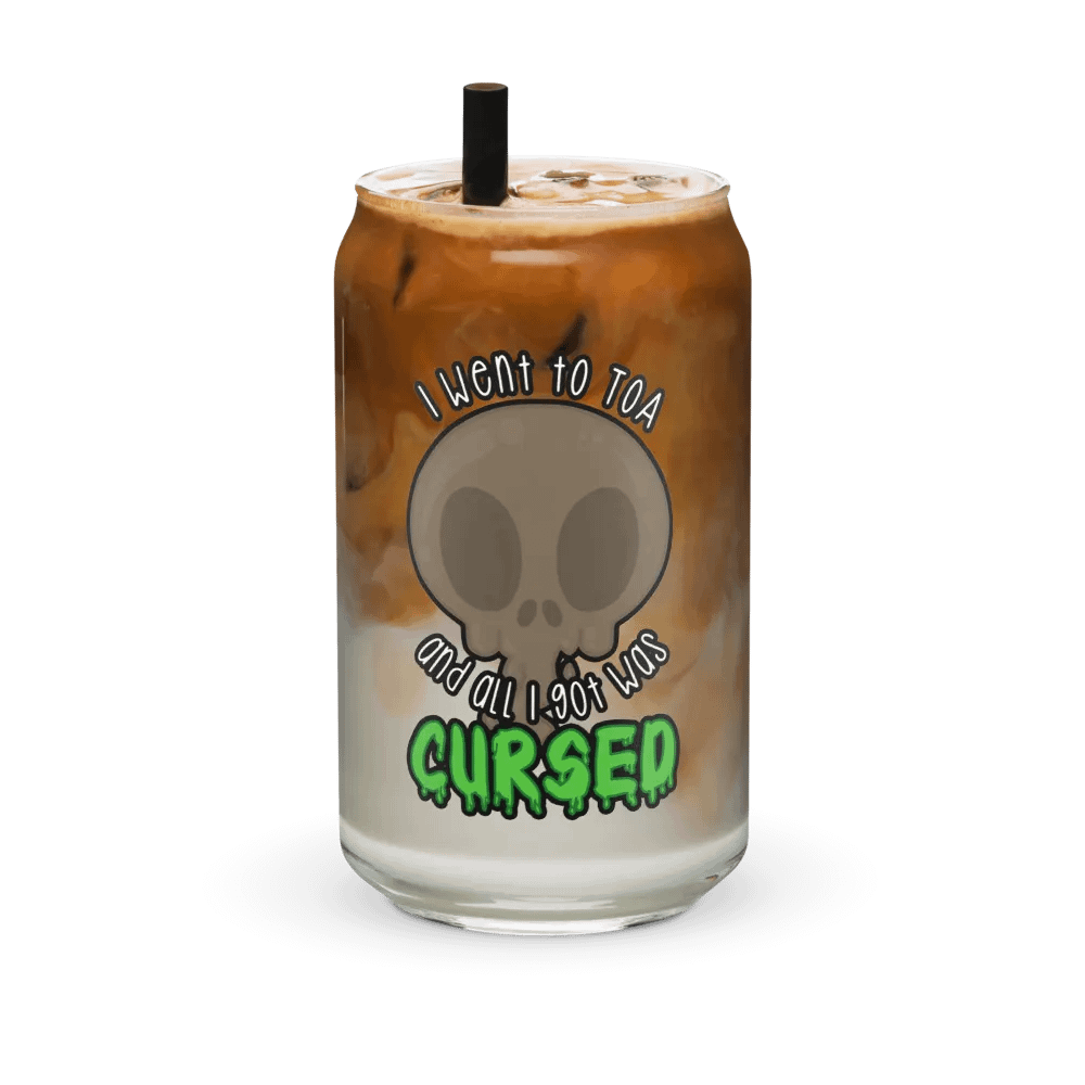 All I Got Was Cursed - Warrior - Can Glass product image (6)