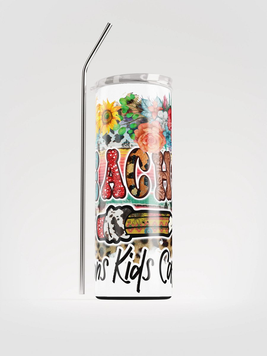 Stainless Steel Tumbler Teacher Graphic product image (1)