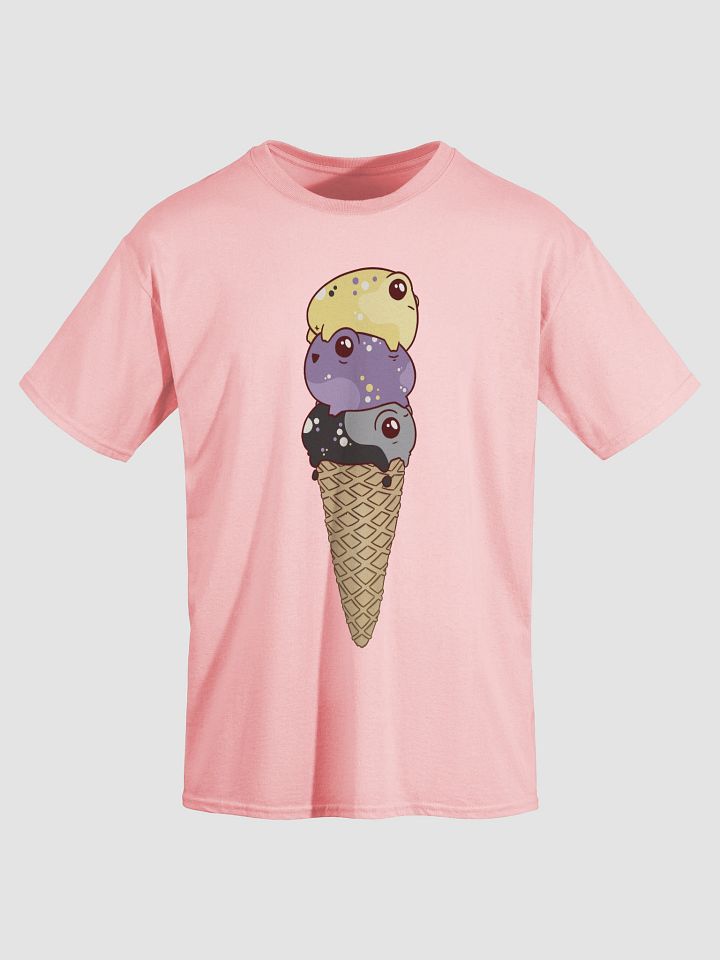 t-shirt : pride-cone non-binary product image (2)
