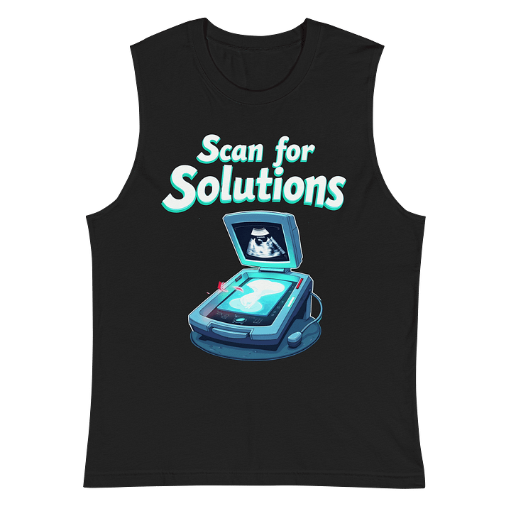 Futuristic Ultrasound Scanner Muscle Tank product image (2)