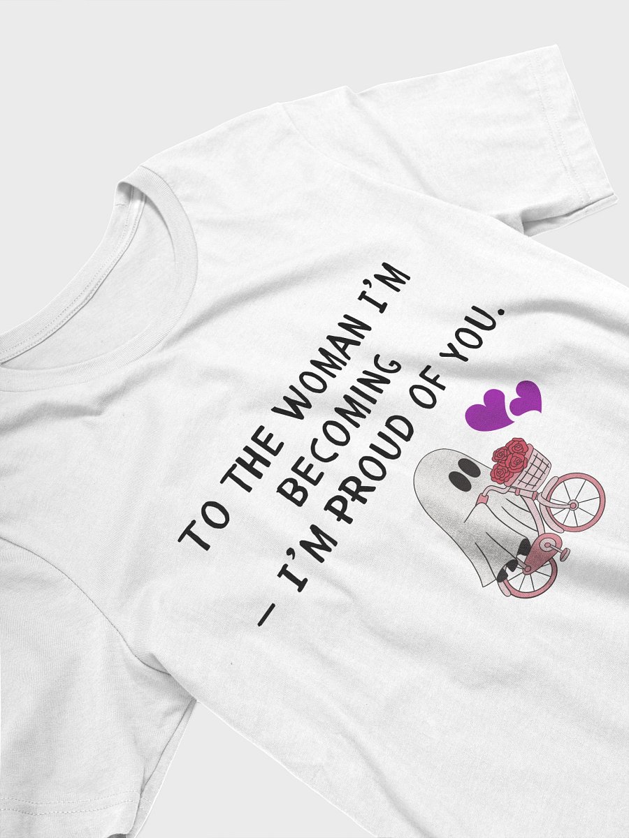 Becoming Her – Emotional Growth Tee with Ghost product image (3)