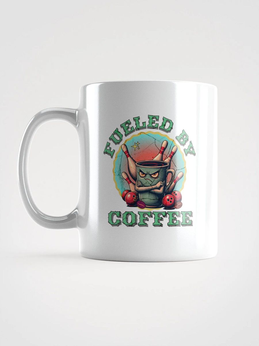 Fueled By Coffee Bowling Fury Mug product image (1)
