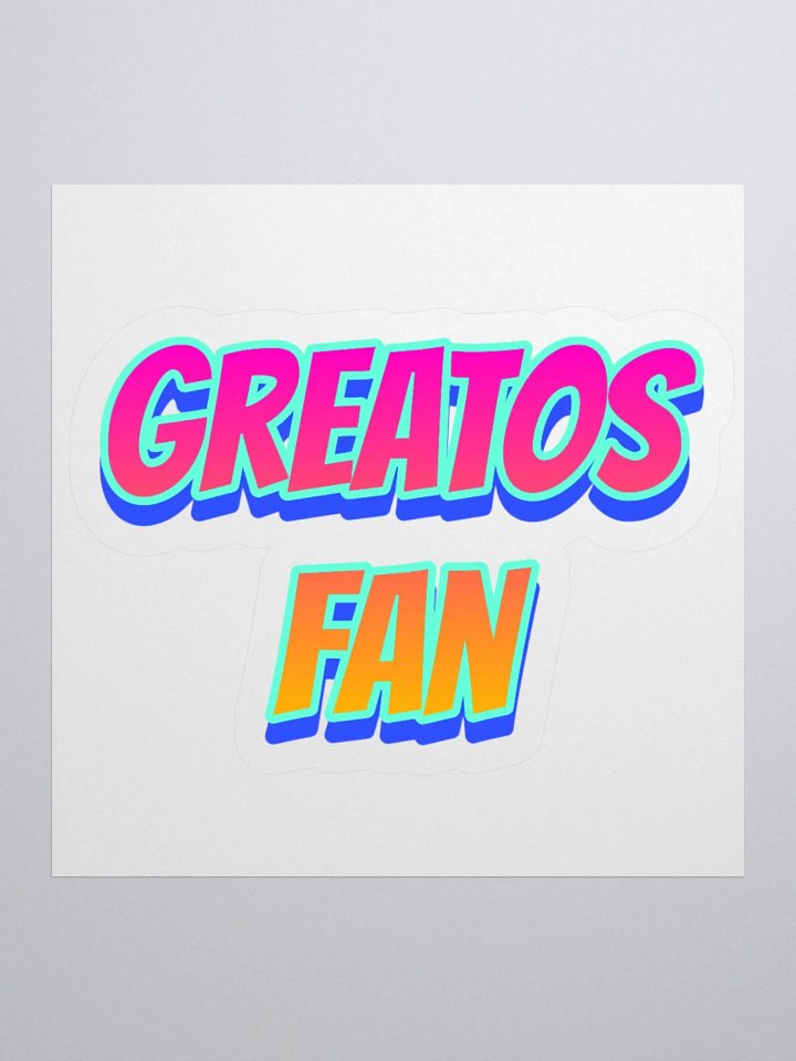 GREATOS STICKER product image (3)