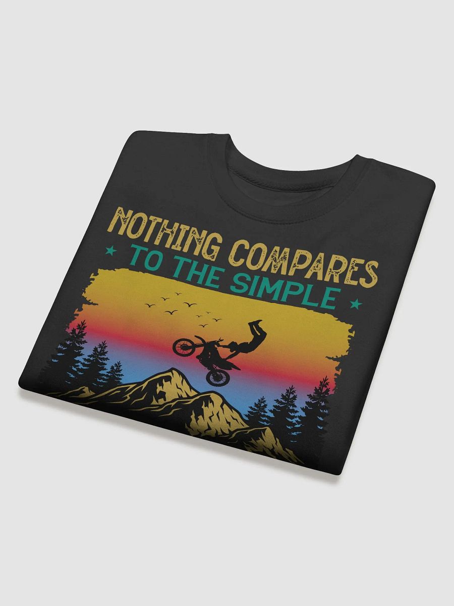 Simple Pleasure of a Bike Ride - Mountain Biking Unisex Sweatshirt product image (4)