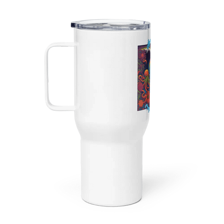 Cthulhu Surf Stainless Steel travel mug with handle 03a product image (1)