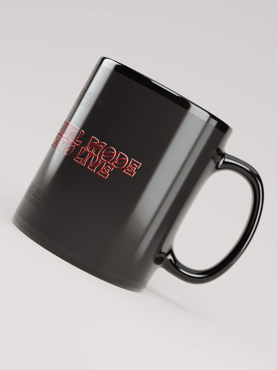 Survival Mode Off: Black Mug product image (6)