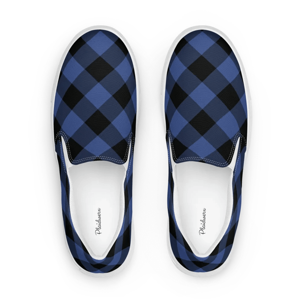 Lapis Buffalo Plaid Women's Slip-On Shoes product image (1)