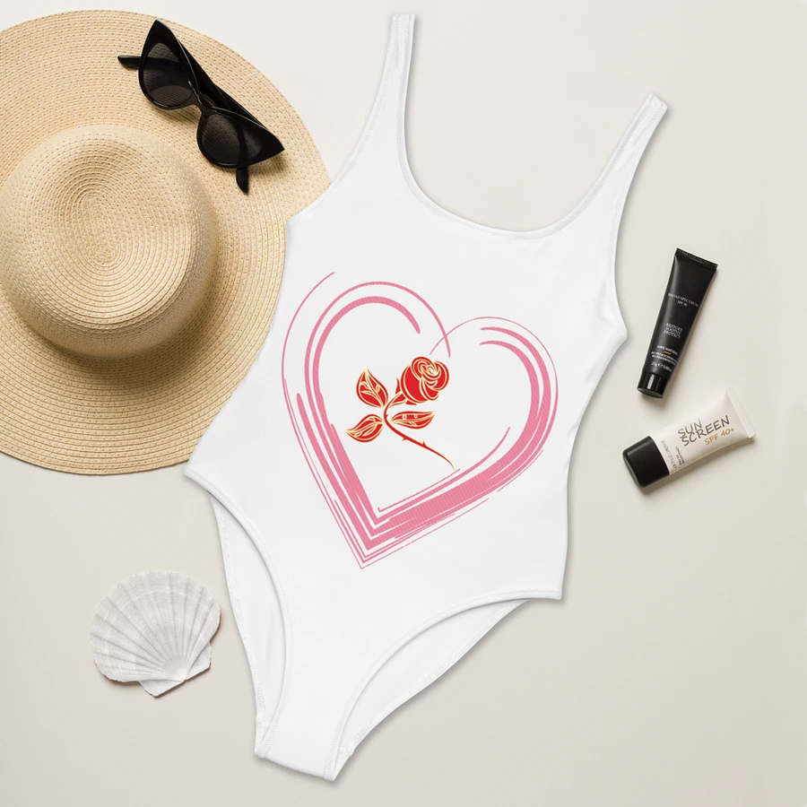 Golden Rose Heart All-Over Swimsuit product image (6)