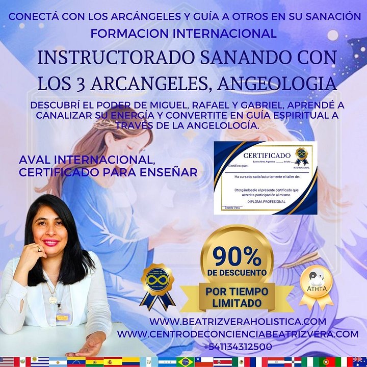 Instructorado sanando con los 3 arcángeles, angeologia product image (1)