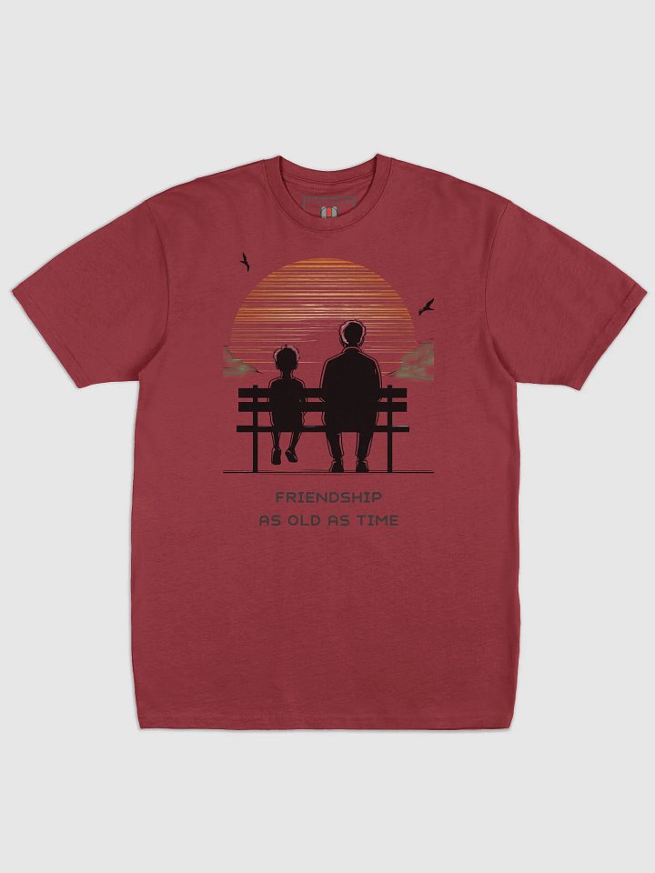 Golden Friendship Silhouette Tee - Heavyweight Tee product image (2)