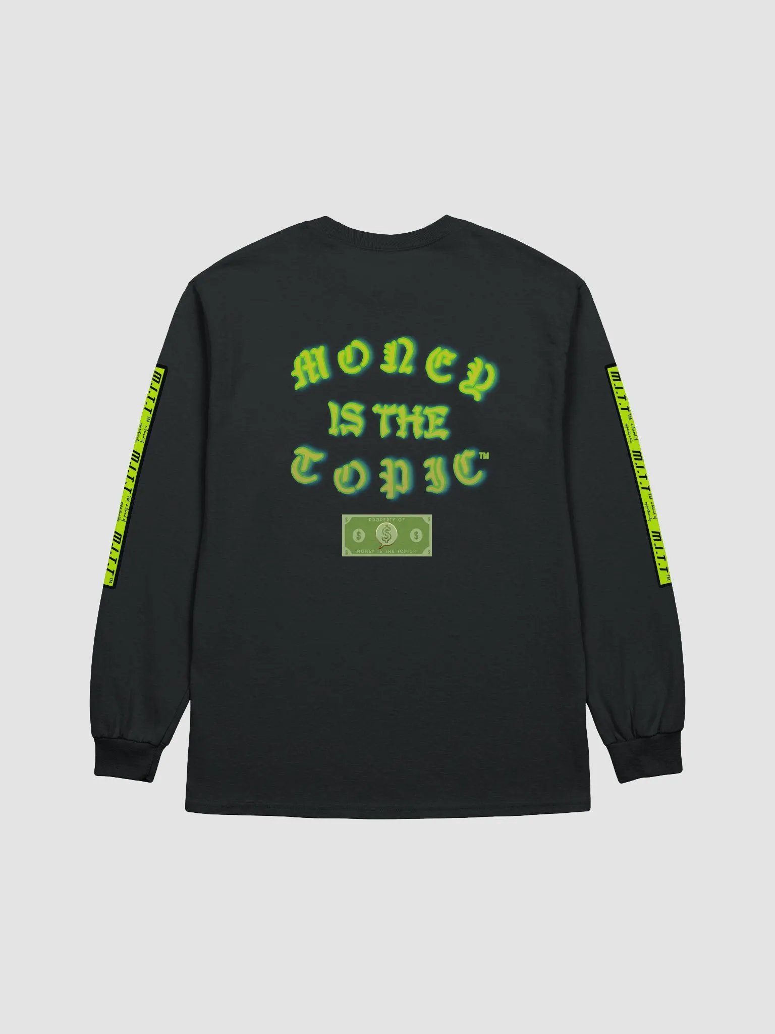 M.I.T.T. MONEY GRAPHX LS TEE UNISEX product image (7)