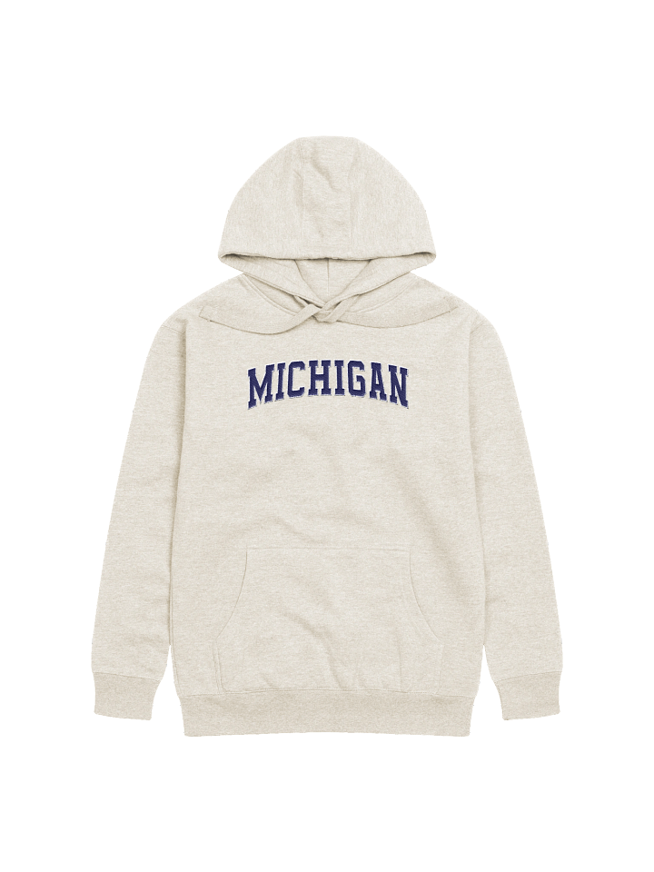 Michigan Vintage Stylish Embroidery Unisex Premium Hoodie product image (1)