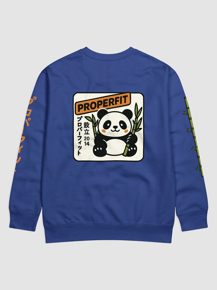 Cute Panda Bamboo Premium Sweatshirt product image (4)