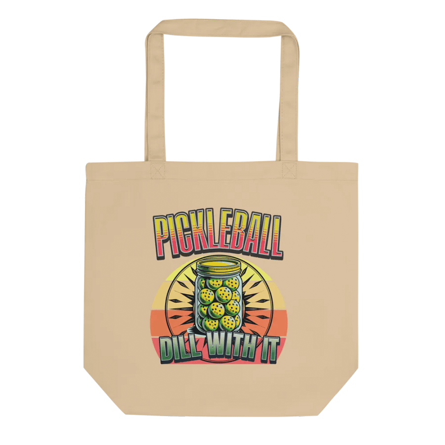 Dill With It Pickleball Jar Tote Bag product image (1)