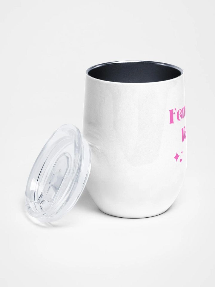 Feminine Rage Wine Tumbler product image (2)