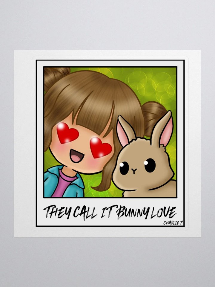 Bunny Love Sticker product image (2)