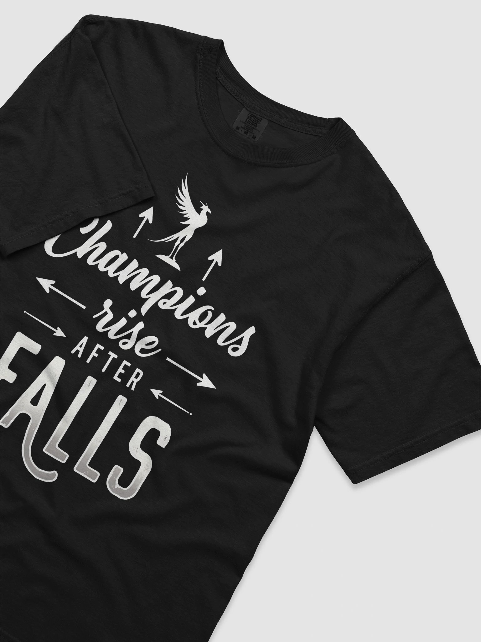 Champions Rise After Falls – Empower Your Inner Serena Williams with This Inspirational T-Shirt product image (58)