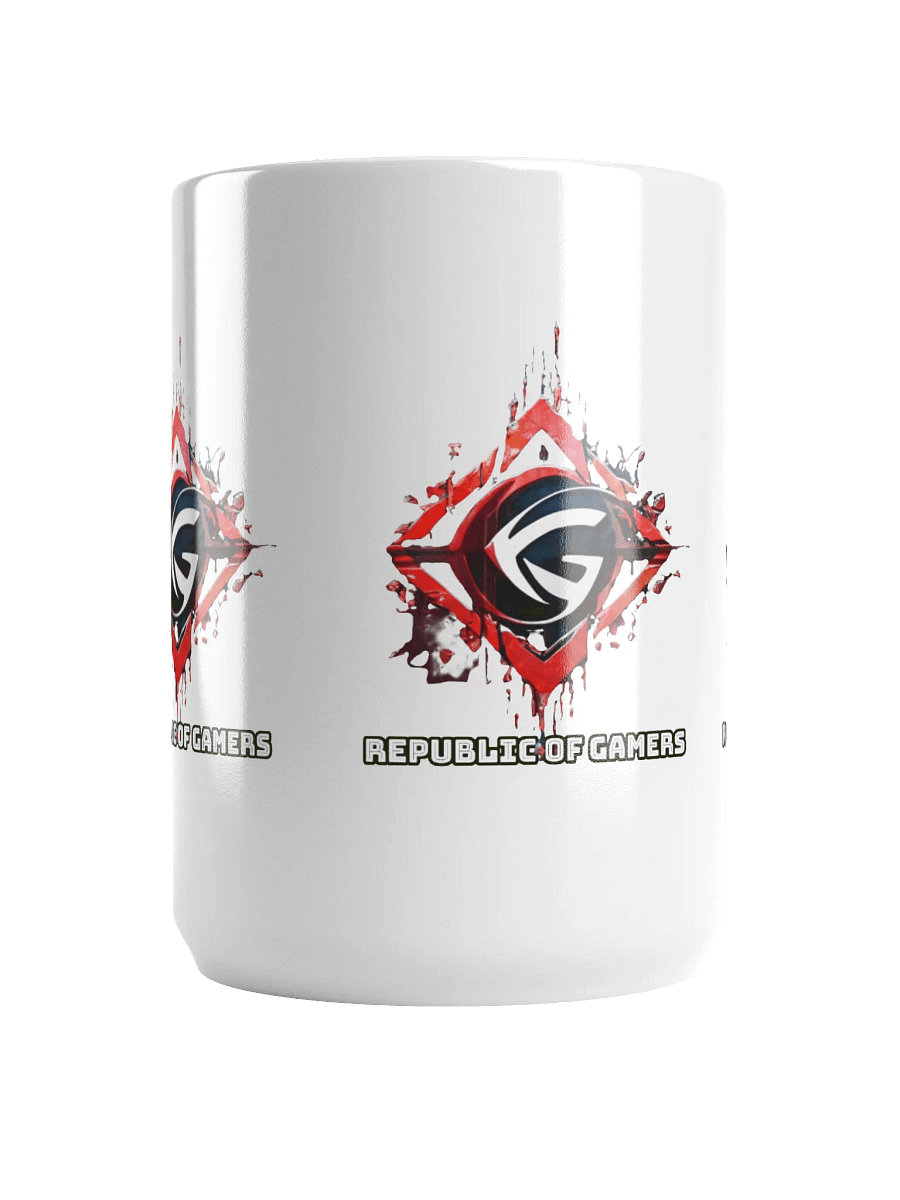 Dynamic Gaming Logo Mug, Glossy White Coffee Cup, Perfect Gift for Gamers product image (2)