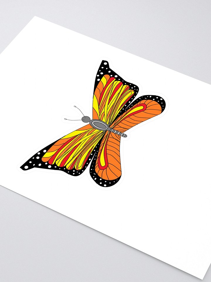 Symmetrical Insect Wings Kiss Cut Sticker Sheet product image (2)