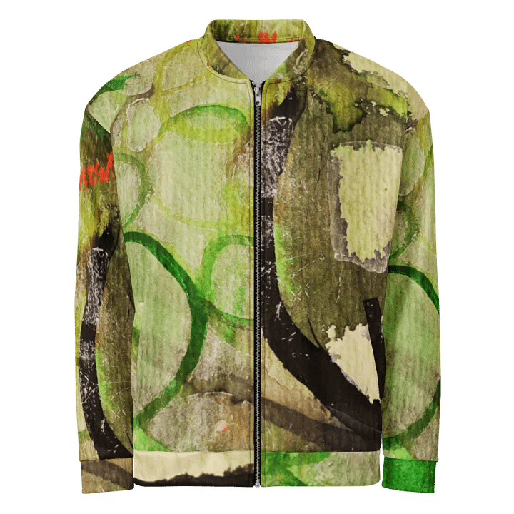 Earthly Elegance All-Over Bomber Jacket product image (1)