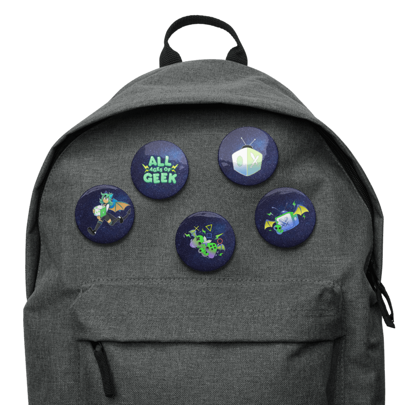 AAOG Set 5 Pin Buttons product image (5)