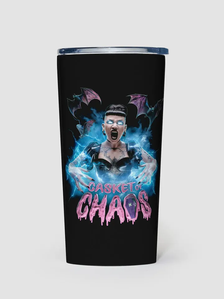Casket of Chaos Horror Stainless Steel Tumbler product image (1)