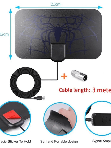 Spiderman indoor TV antenna product image (2)