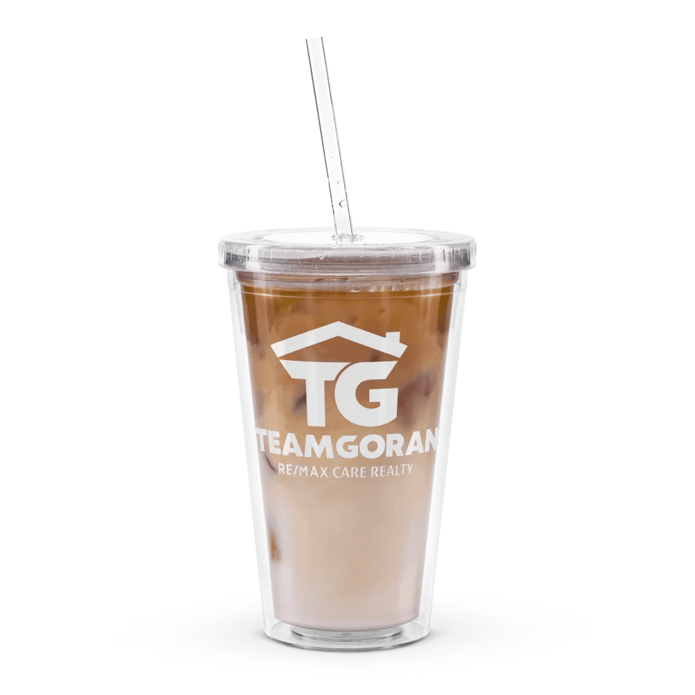 Team Goran Double Wall Clear Plastic Tumbler (16 oz) product image (8)