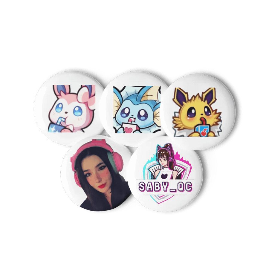 Flameheart SABY_QC Pin Button Set product image (11)