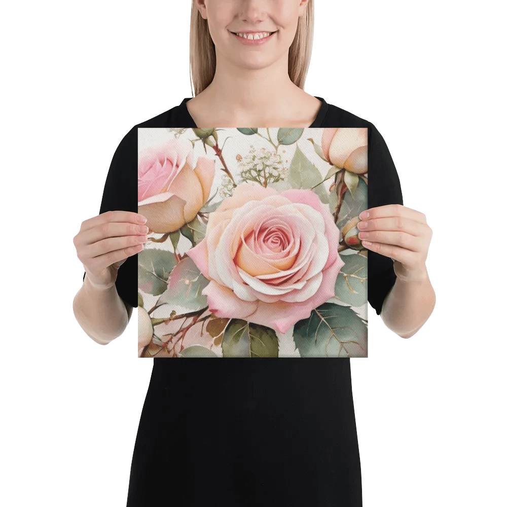 Golden Blush Bouquet Canvas product image (7)